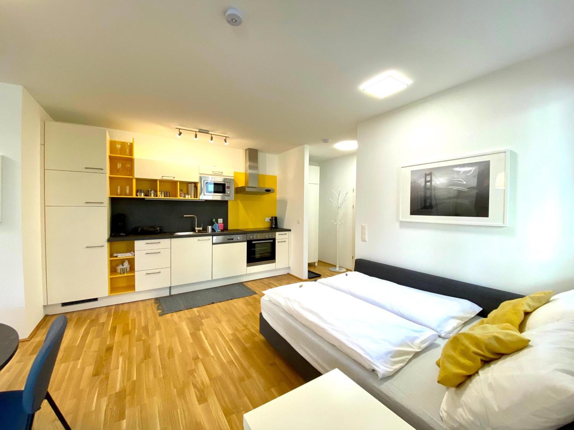 Topmodernes Sonnenwohnen Apartment Bei U-Bahn Und Therme Wien Oberlaa, 15 Min Bis Stephansplatz Viena Exterior foto